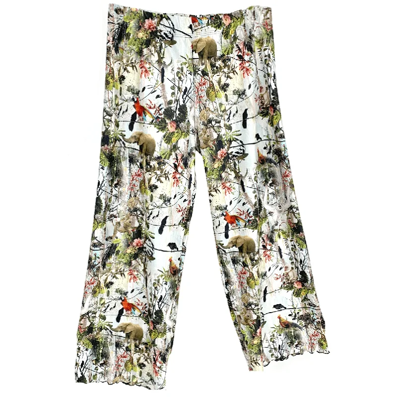 women's cotton pantsTropical Woods Switchstacks Reversible Crop Pant