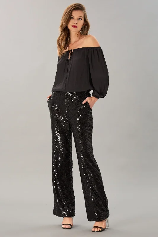 women's reversible pantsSequin Pant