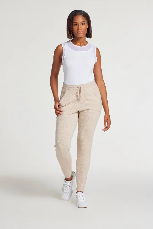 women's ankle-length pantsLondone Cashmere Relaxed Fit Jogger