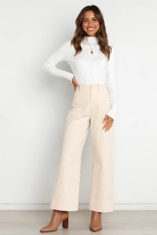 women's trendy pantsLawrence Pant - Beige