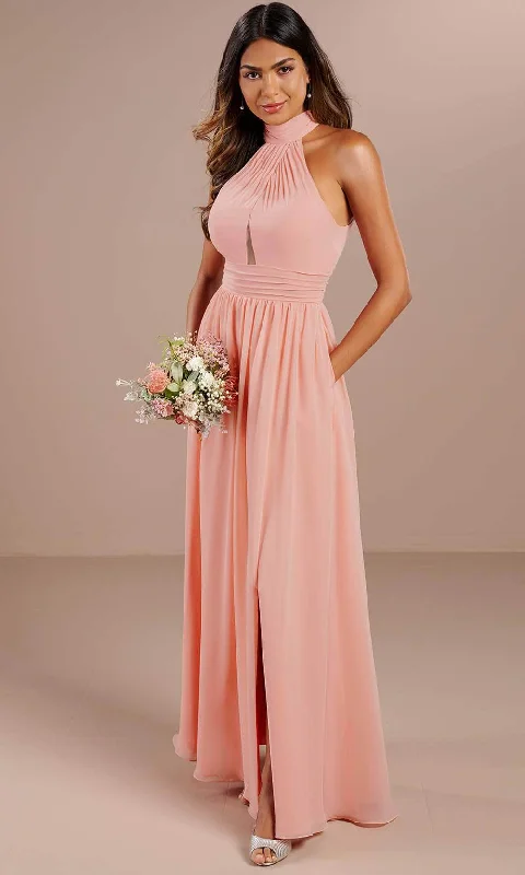 Sleeveless Dress HomecomingChristina Wu Celebration 22190 - Sleeveless Chiffon A-line Dress