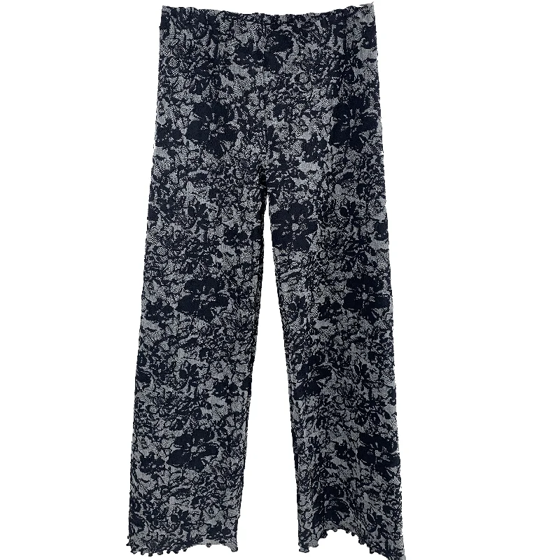 women's bootcut pantsBlack Fumato Jacquard Knit Energy Pant