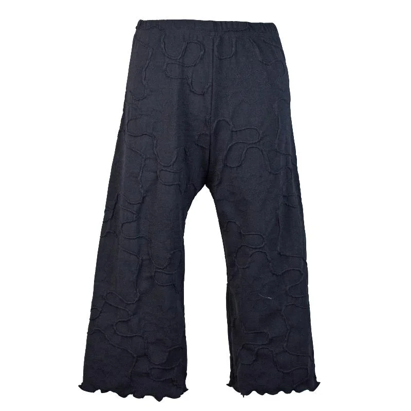 women's high-waisted pantsBlack Conduit Clam Digger Pant