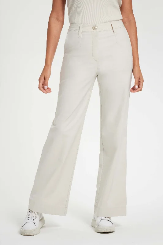 women's formal pantsBrooklyn Wide Leg Mid-weight Pant