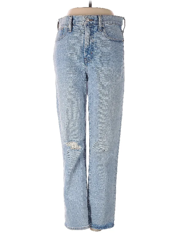 women's mid-rise denim jeansHigh-Rise Boyjeans Jeans in Light Wash