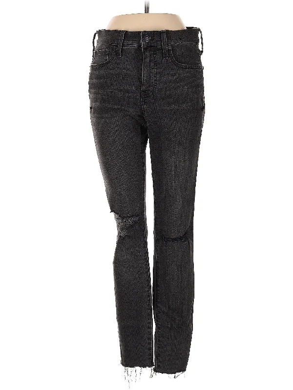 women's denim jeans with zippersLow-Rise Bootleg Jeans