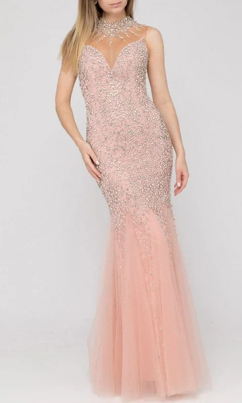 Formal Dress for Civil CeremoniesTerani Couture - 2011P1133 Bejeweled Mermaid Gown