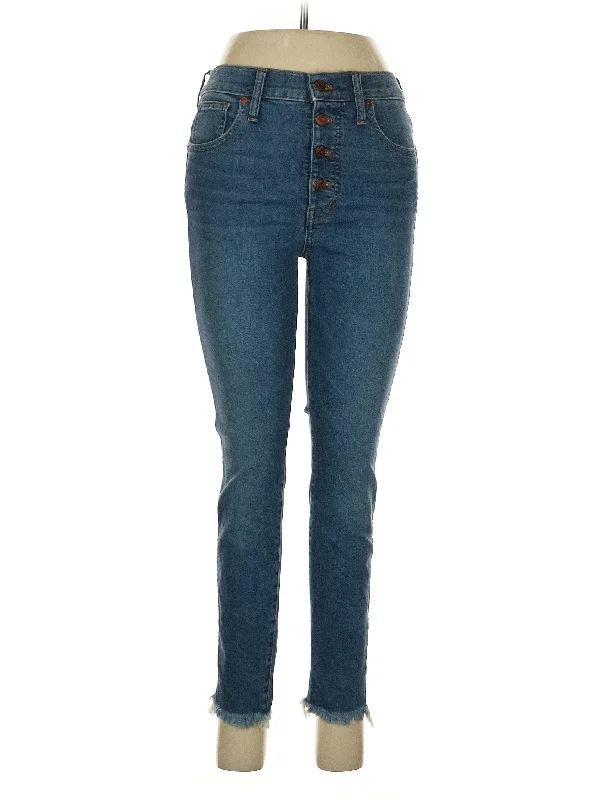 women's denim jeans for a bohemian lookHigh-Rise Skinny Jeans in Dark Wash