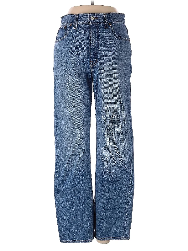 women's denim jeans for a timeless classic lookMid-Rise Wide-leg Jeans in Medium Wash