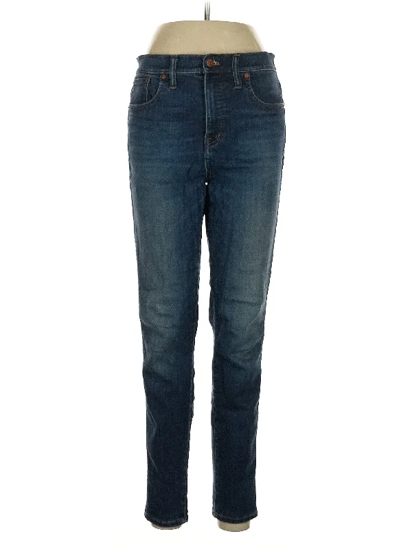 women's denim jeans for casual wearHigh-Rise Straight-leg Jeans in Dark Wash