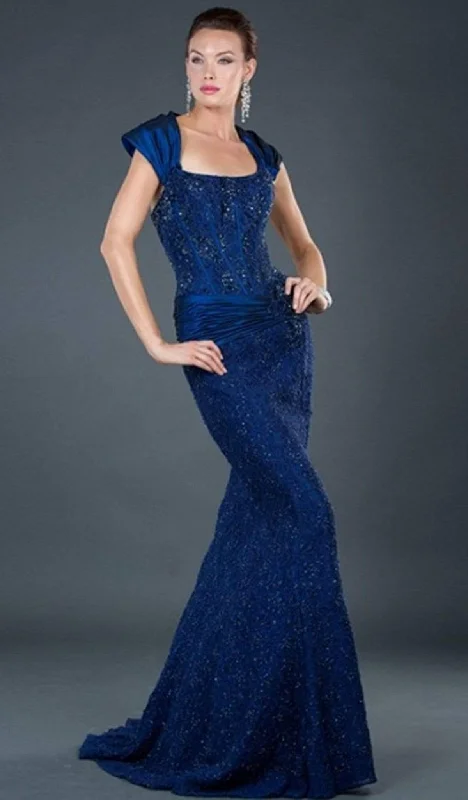 Formal Dress for Golden GlobesJovani - 5470 Strapless Corset Bodice Beaded Mermaid Gown