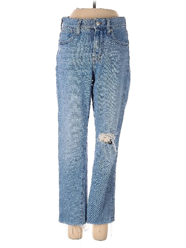 women's denim jeans for a trendy vibeMid-Rise Straight-leg Jeans