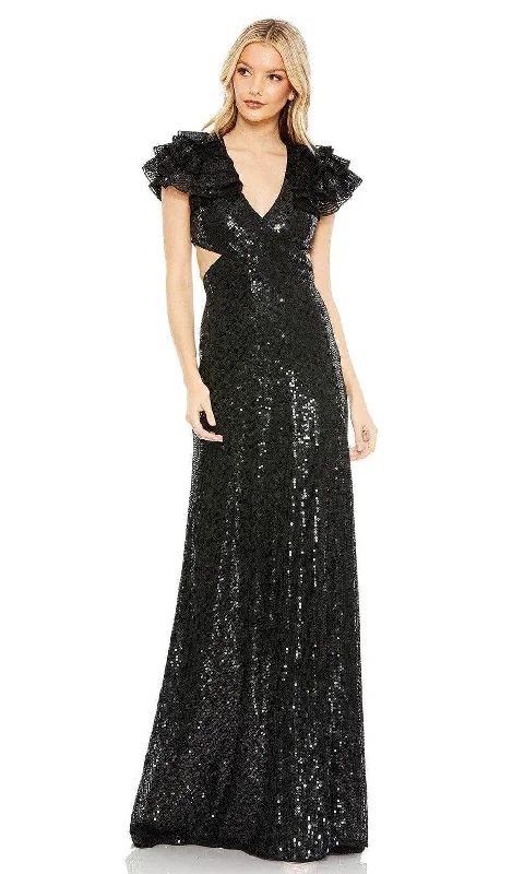 Formal Dress for Winter Formal EventsMac Duggal - 10829 Sequined Gown