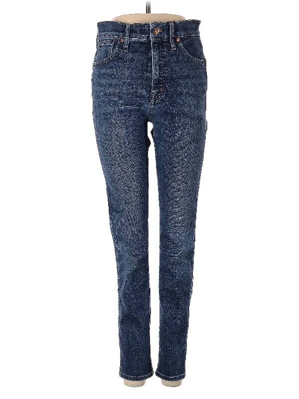 women's denim jeans for a casual FridayHigh-Rise Skinny Jeans in Dark Wash