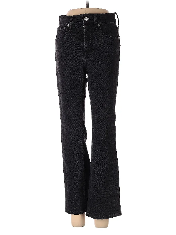 women's denim jeans for a relaxed lookMid-Rise Bootleg Jeans in Dark Wash