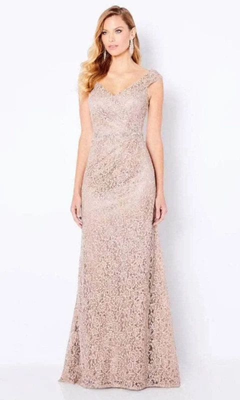 Formal Dress for Summer WeddingsCameron Blake - Sleeveless Column Formal Gown 221682