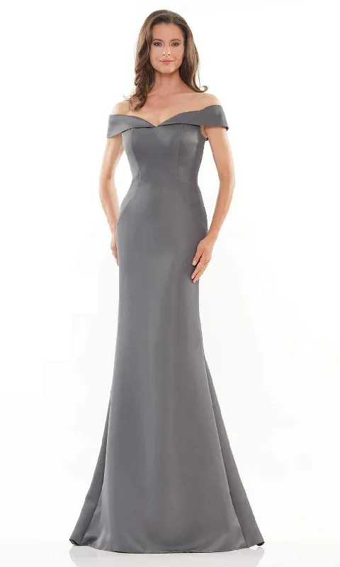 Formal Dress for Ballet PerformancesMarsoni by Colors - MV1153 Draped Off Shoulder Gown