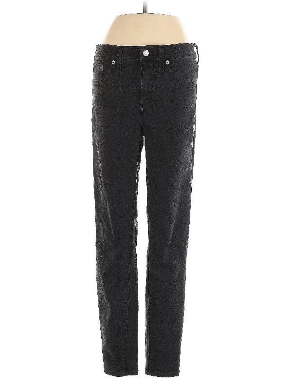 women's denim jeans for a chic appearanceHigh-Rise Straight-leg Jeans