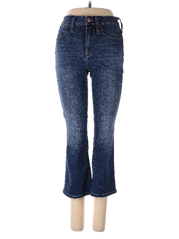 women's denim jeans for a day at the beachHigh-Rise Bootleg Jeans in Medium Wash