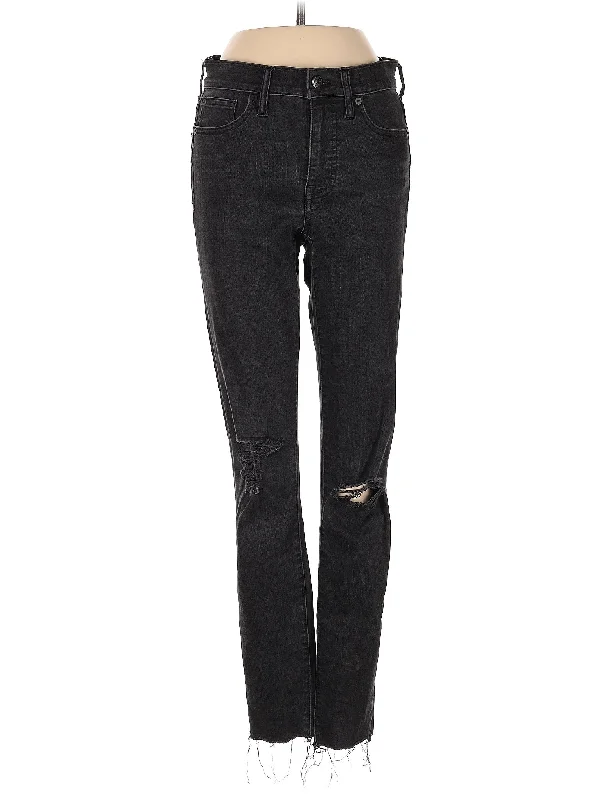 women's skinny denim jeansMid-Rise Skinny Jeans in Dark Wash