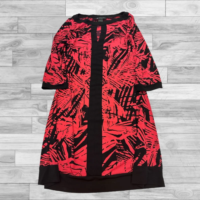 Dress Casual Short By Inc In Black & Red, Size: S