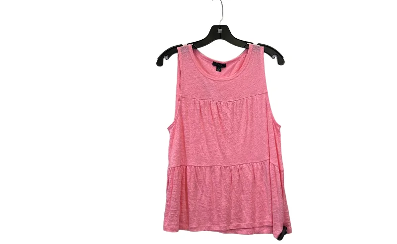 women's tops for minimalist aestheticsTop Sleeveless By J Crew  Size: S