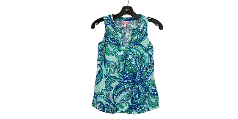 women's tops for wedding guest attireTop Sleeveless By Lilly Pulitzer  Size: Xs