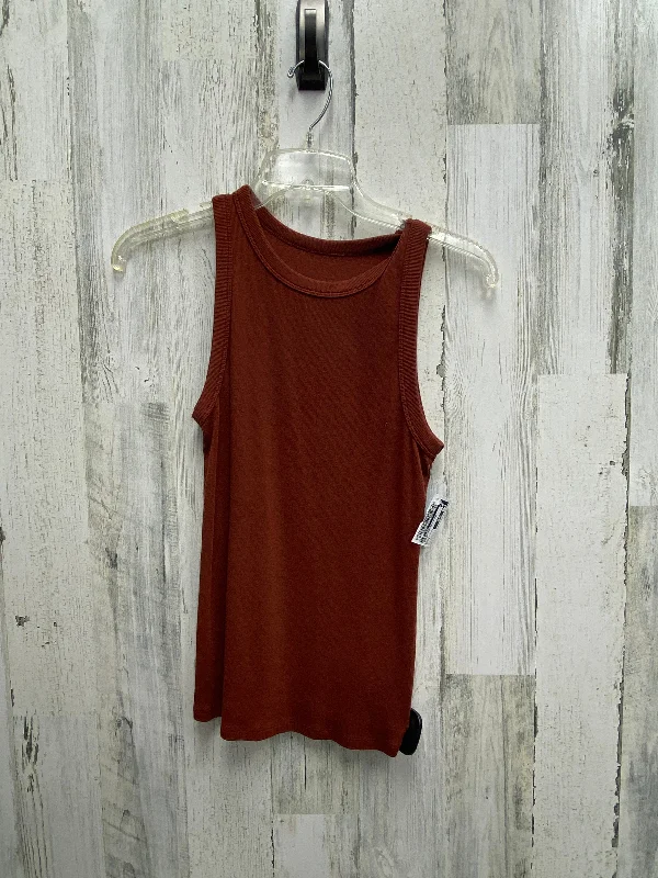 women's tops for casual FridaysTop Sleeveless Basic By A New Day  Size: L