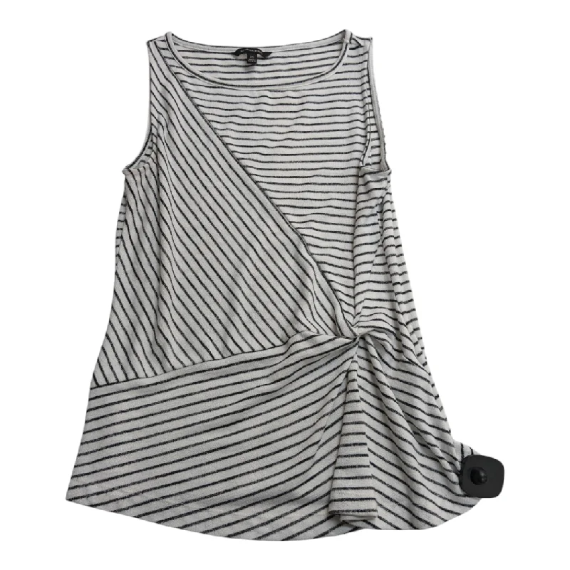 women's stylish topsTop Sleeveless By Banana Republic In Striped Pattern, Size: Xs