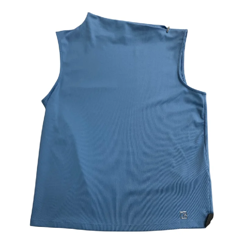 women's tops for picnics in the parkTop Sleeveless By Calvin Klein In Blue, Size: Xs