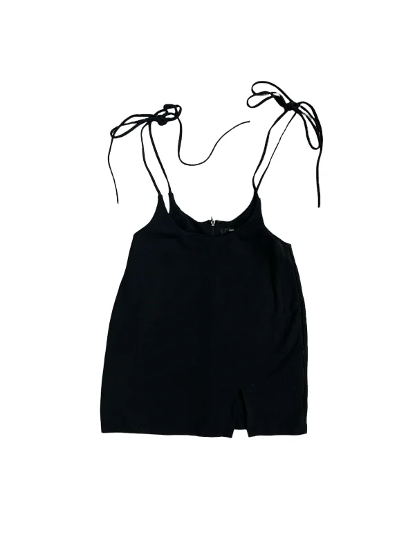 women's tops with ruffled hemsTop Sleeveless By Forever 21  Size: S