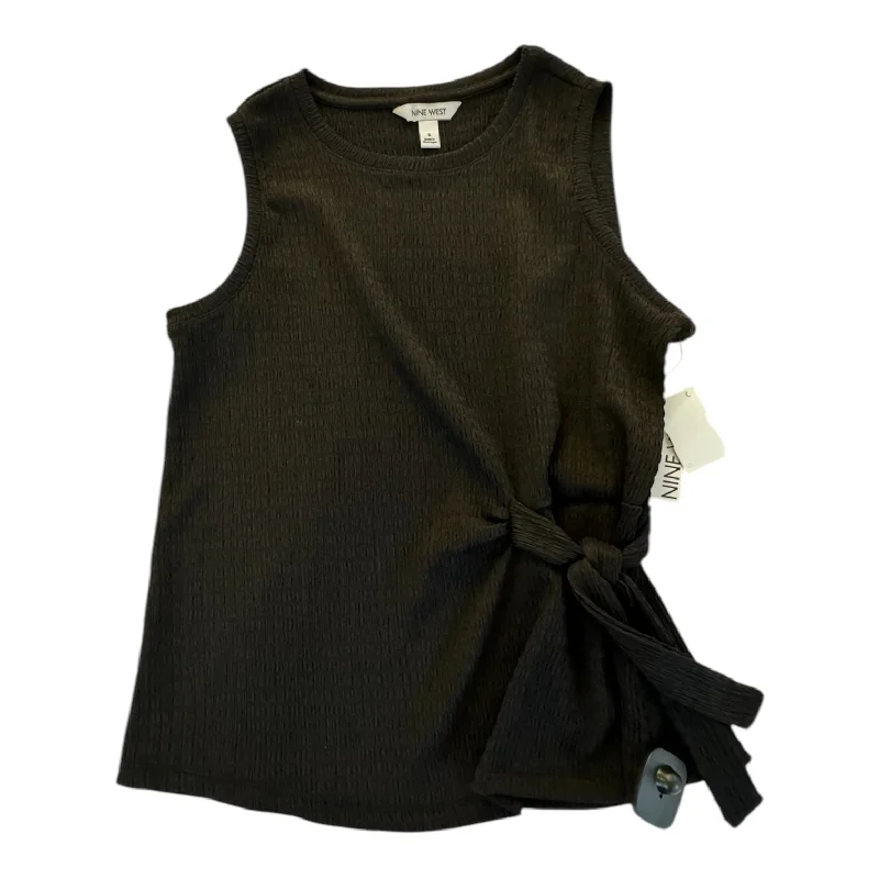 women's tops for those who want to wear pieces that are both functional and fashionableTop Sleeveless By Nine West In Black, Size: S