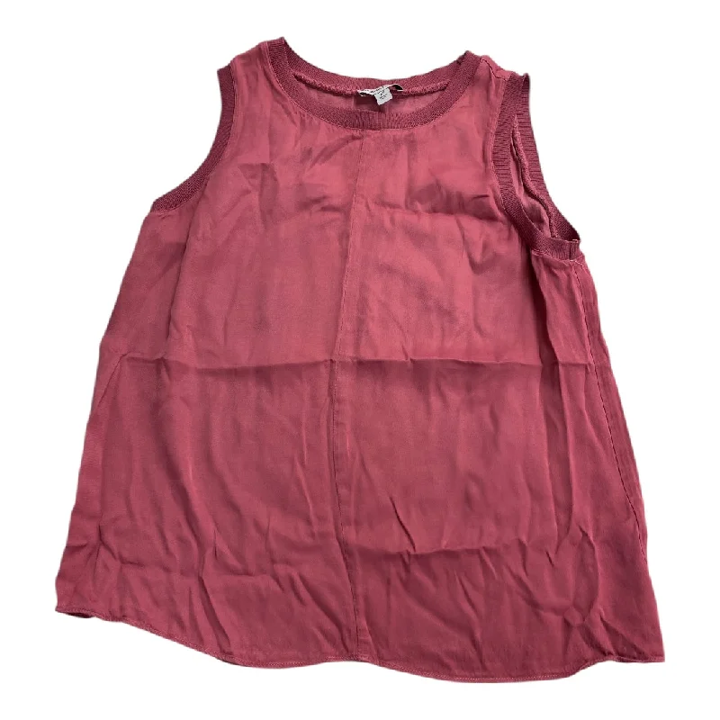 women's tops for cozy nights inTop Sleeveless By Nordstrom In Pink, Size: Xs