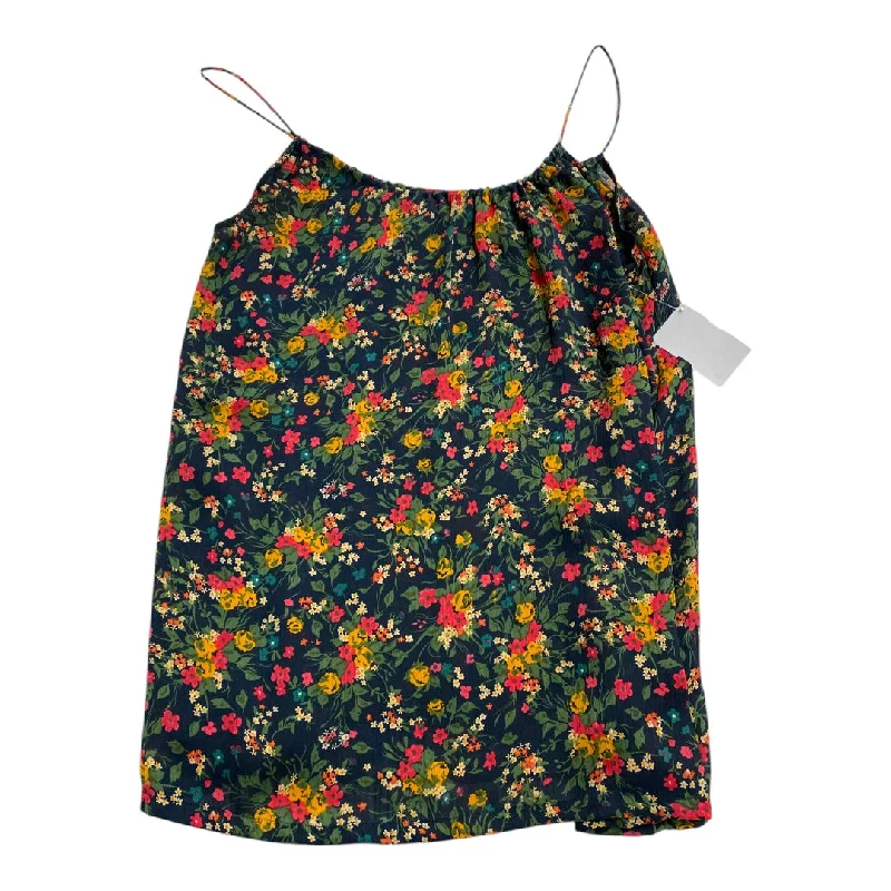 women's tops for business casual attireTop Sleeveless By Tucker In Floral Print, Size: Xs