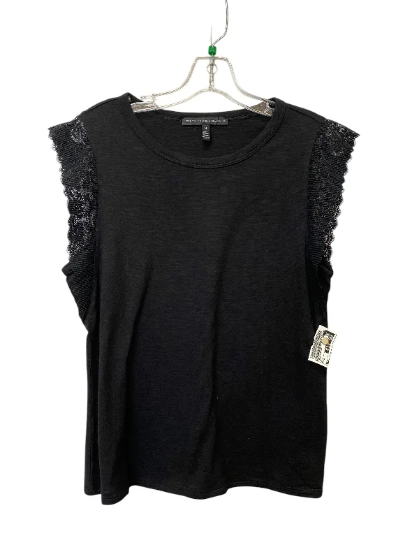 women's tops for those who want to add a touch of elegance and sophistication to their everyday wearTop Sleeveless By White House Black Market In Black, Size: M